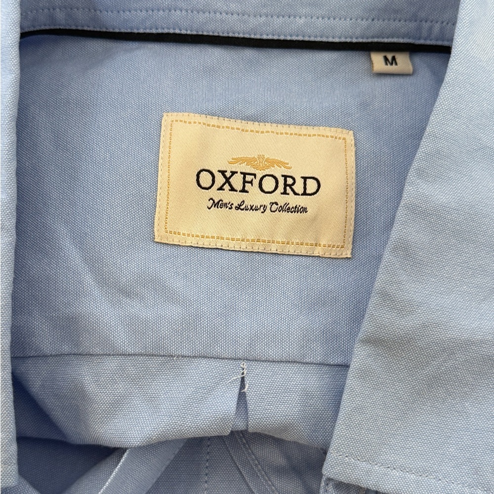 Oxford Men's Light Blue Shirt - Picture 4 of 5